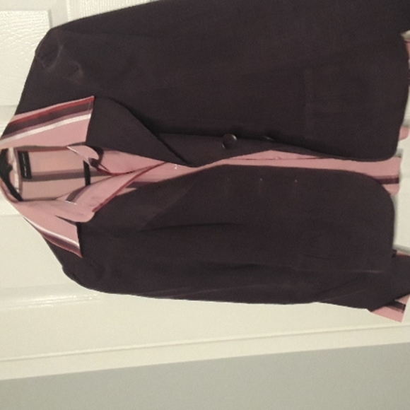 Halogen Jackets & Blazers - Halogen purple corduroy blazer, size small.